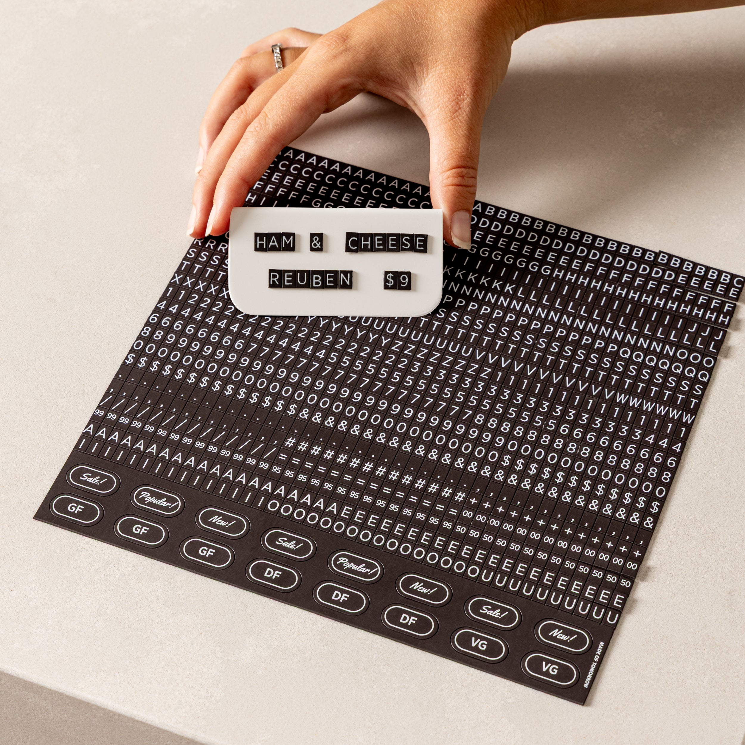 Magnetic Character Sheet – Made of Tomorrow