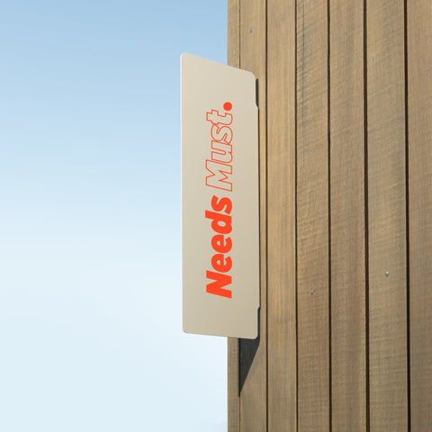 FOLD Slab Sign 450