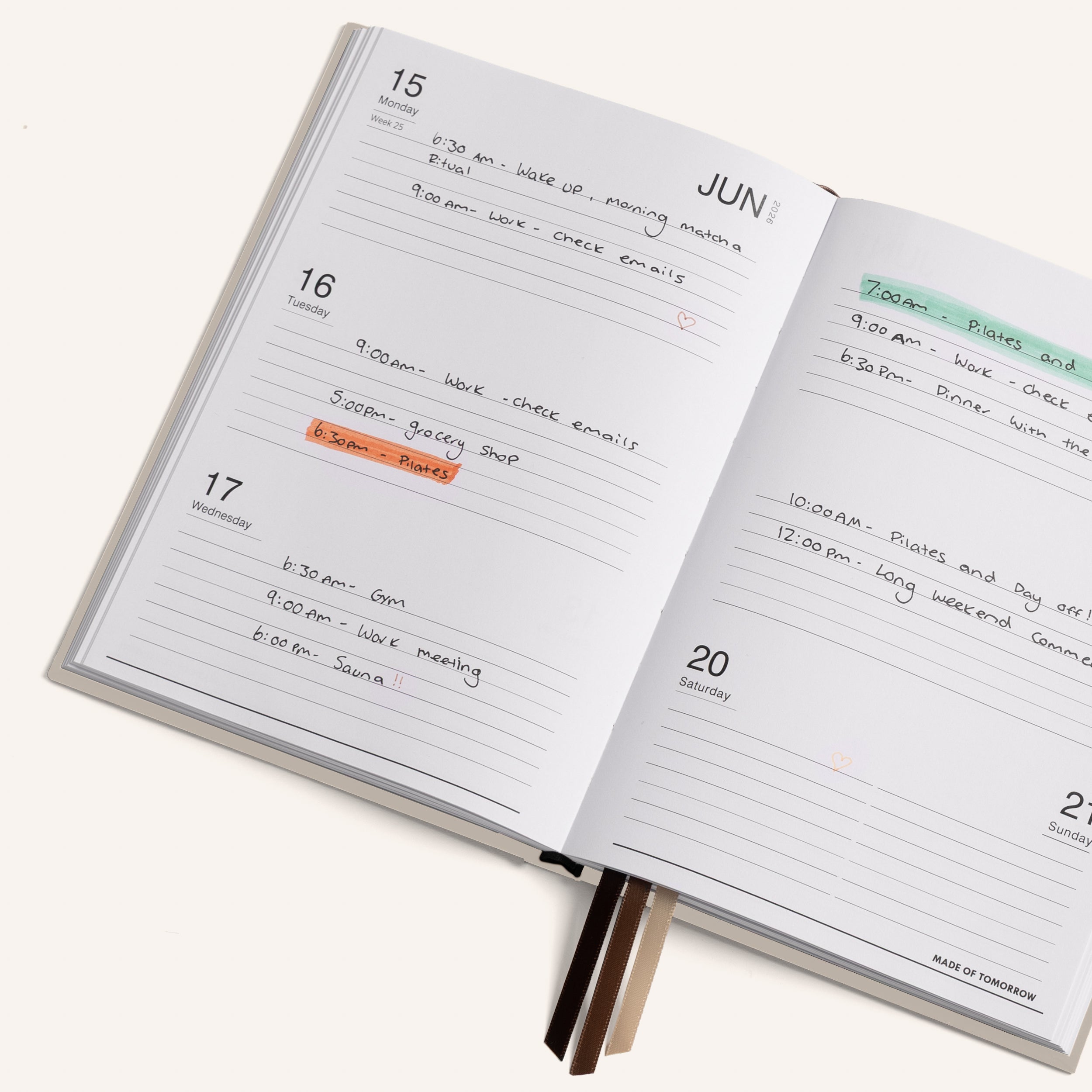 2026 A5 Weekly Diary - Classic
