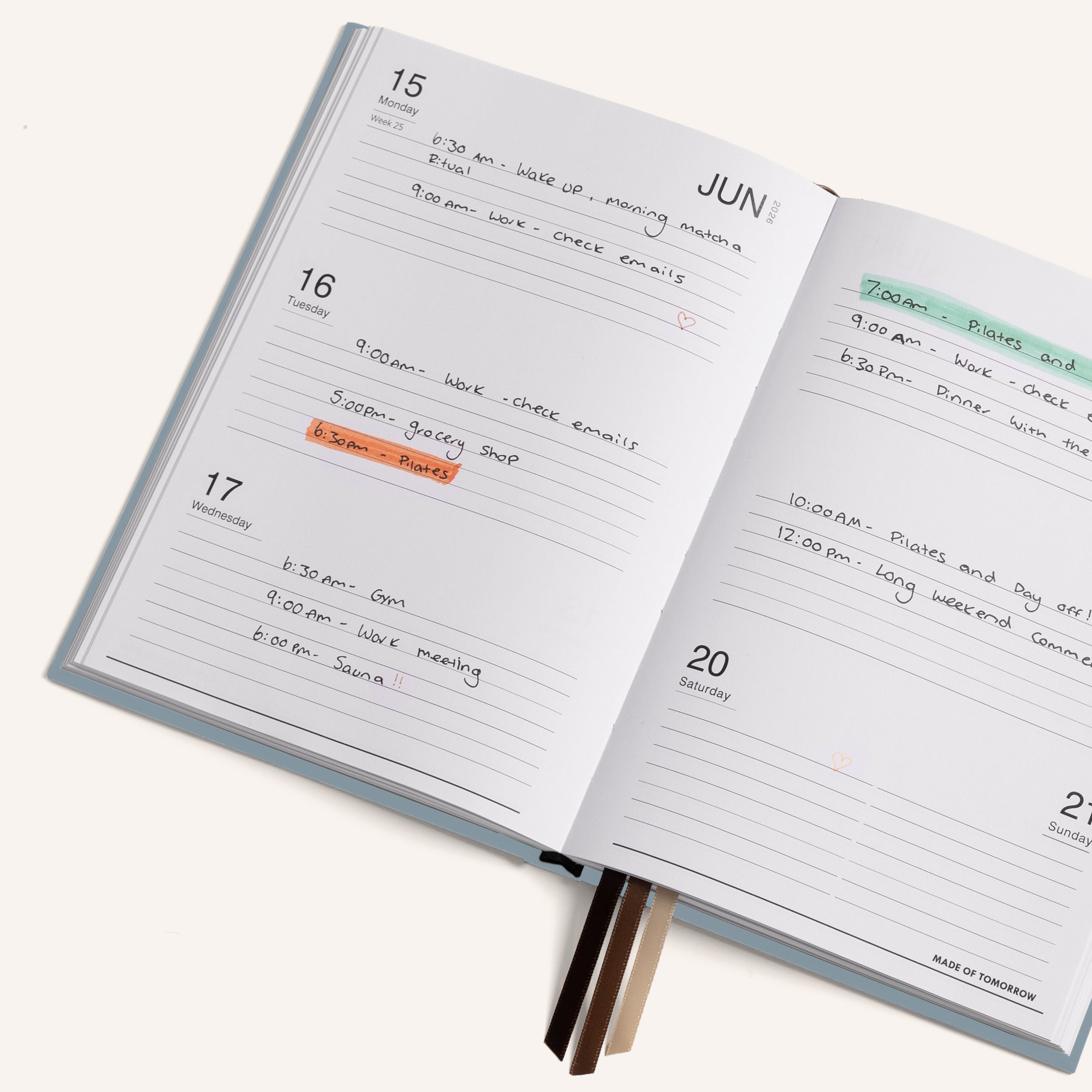 2026 A5 Weekly Diary - Classic