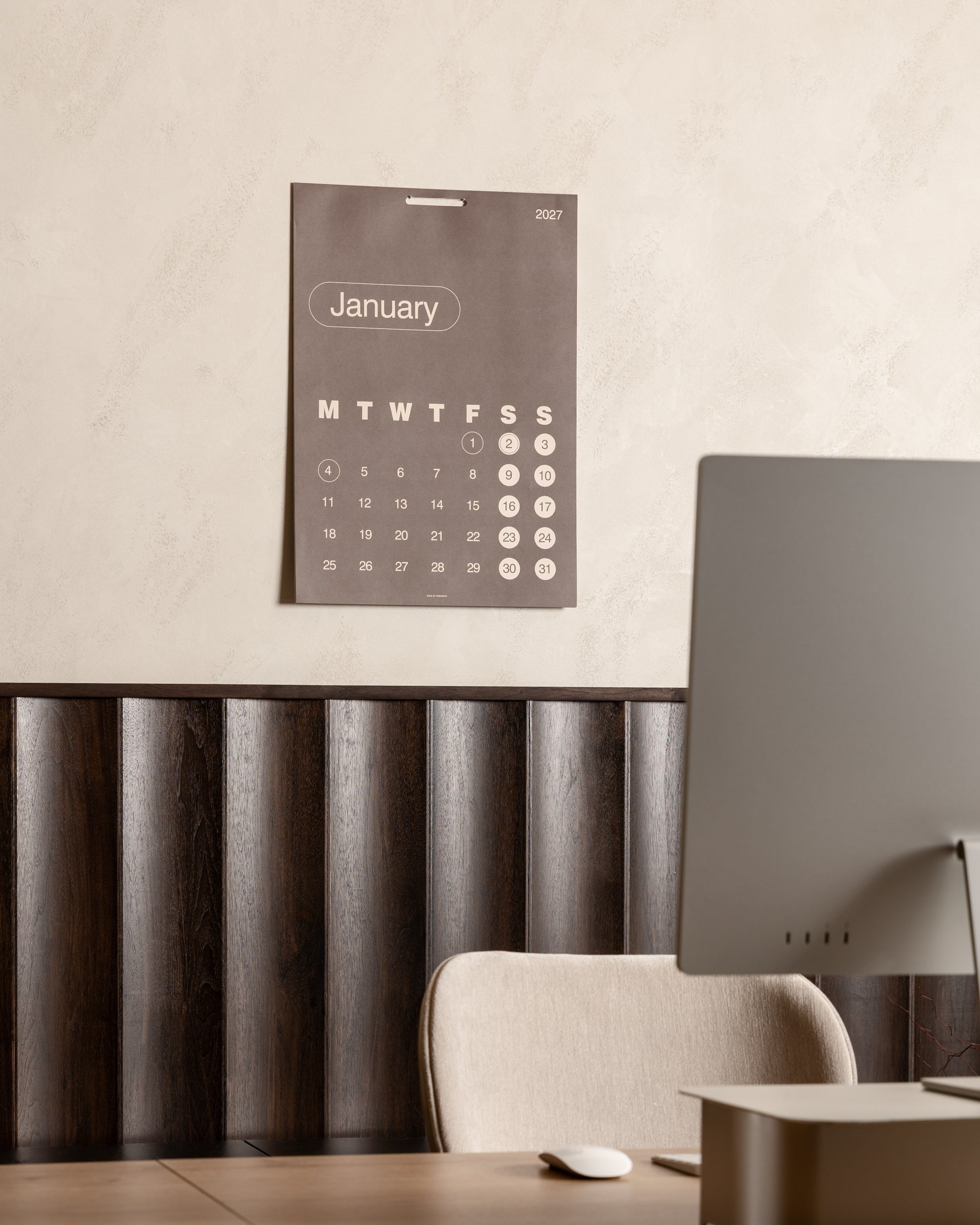 2027 Monthly Calendar
