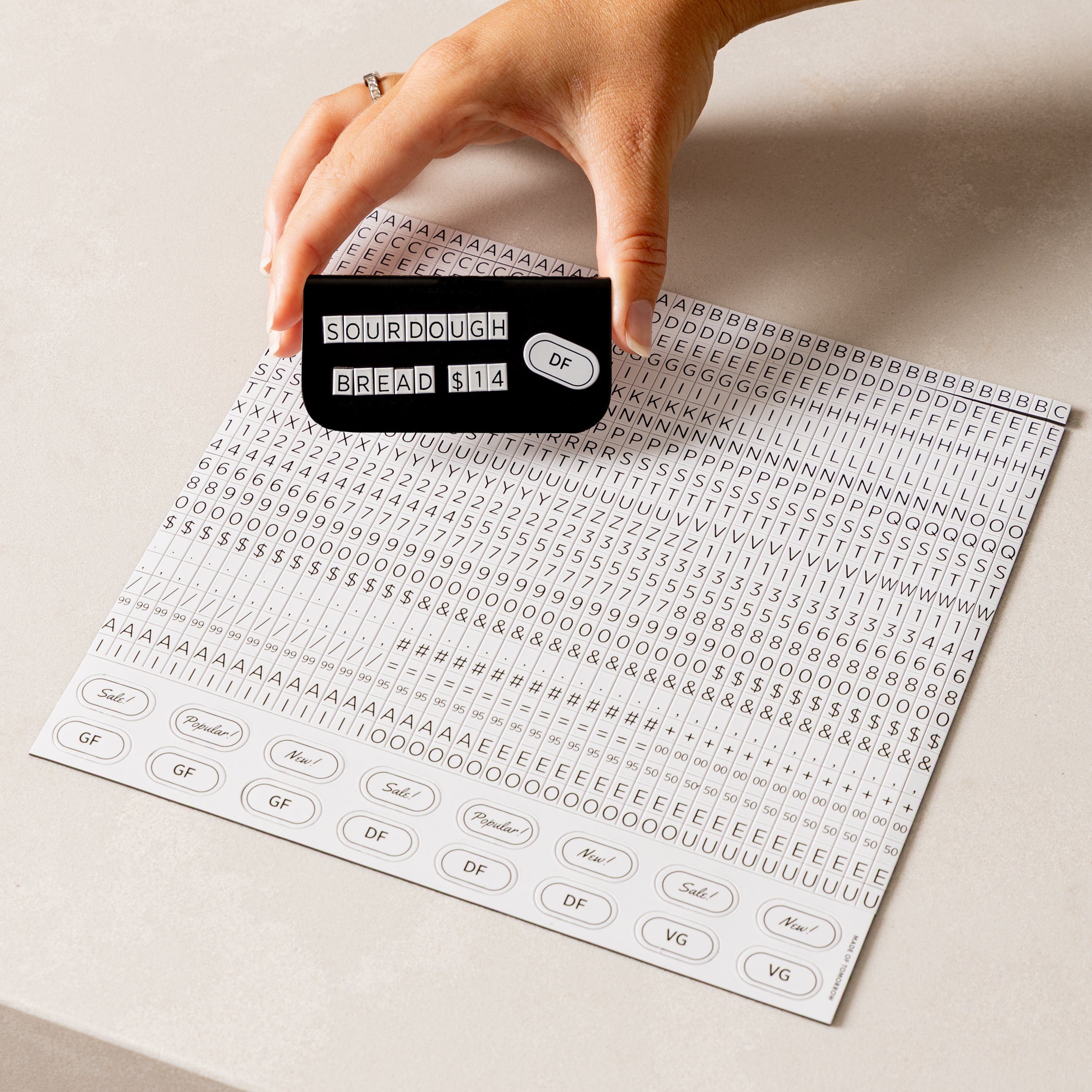 FOLD Display Labels (Set of 10)