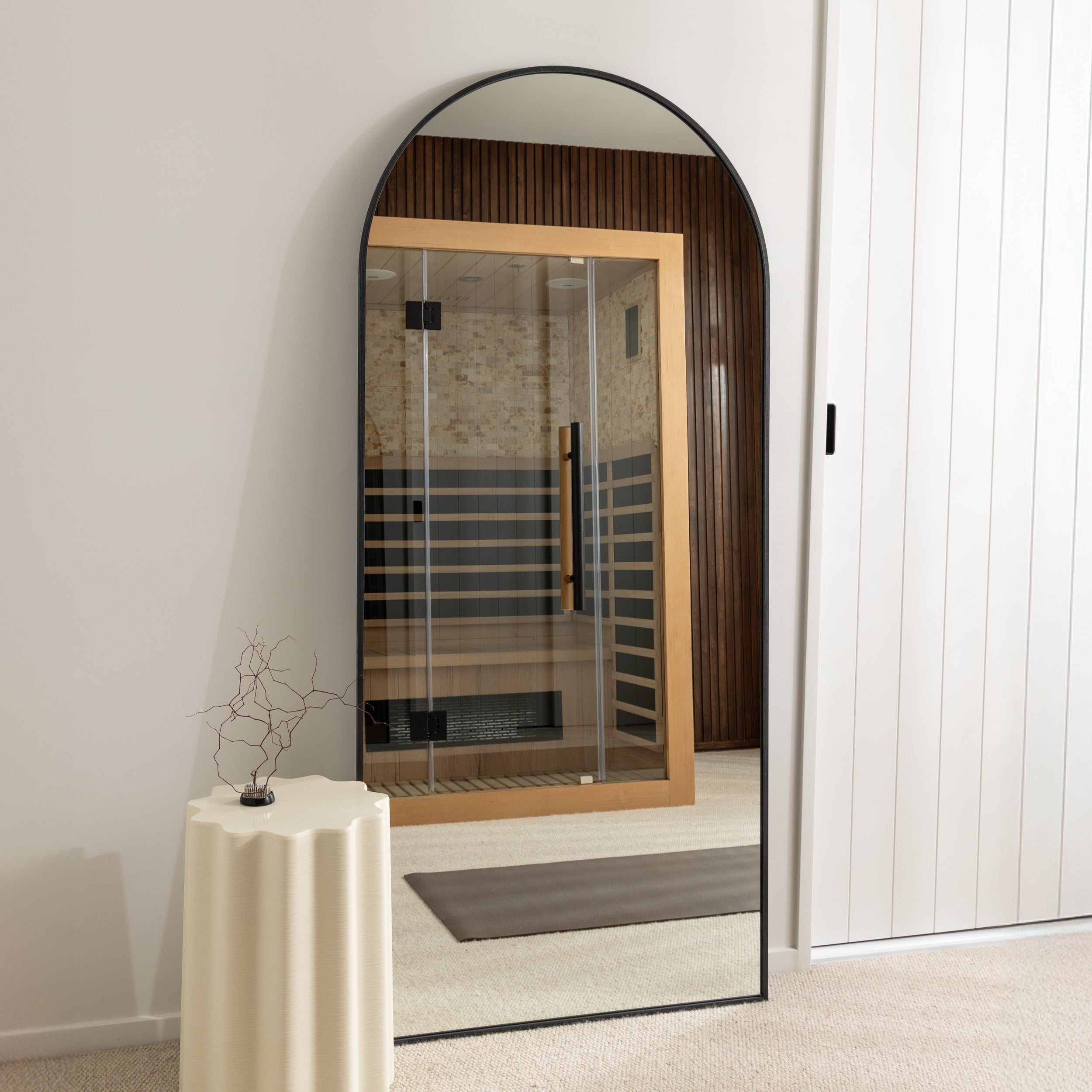 Framed Arch Full Length Mirror