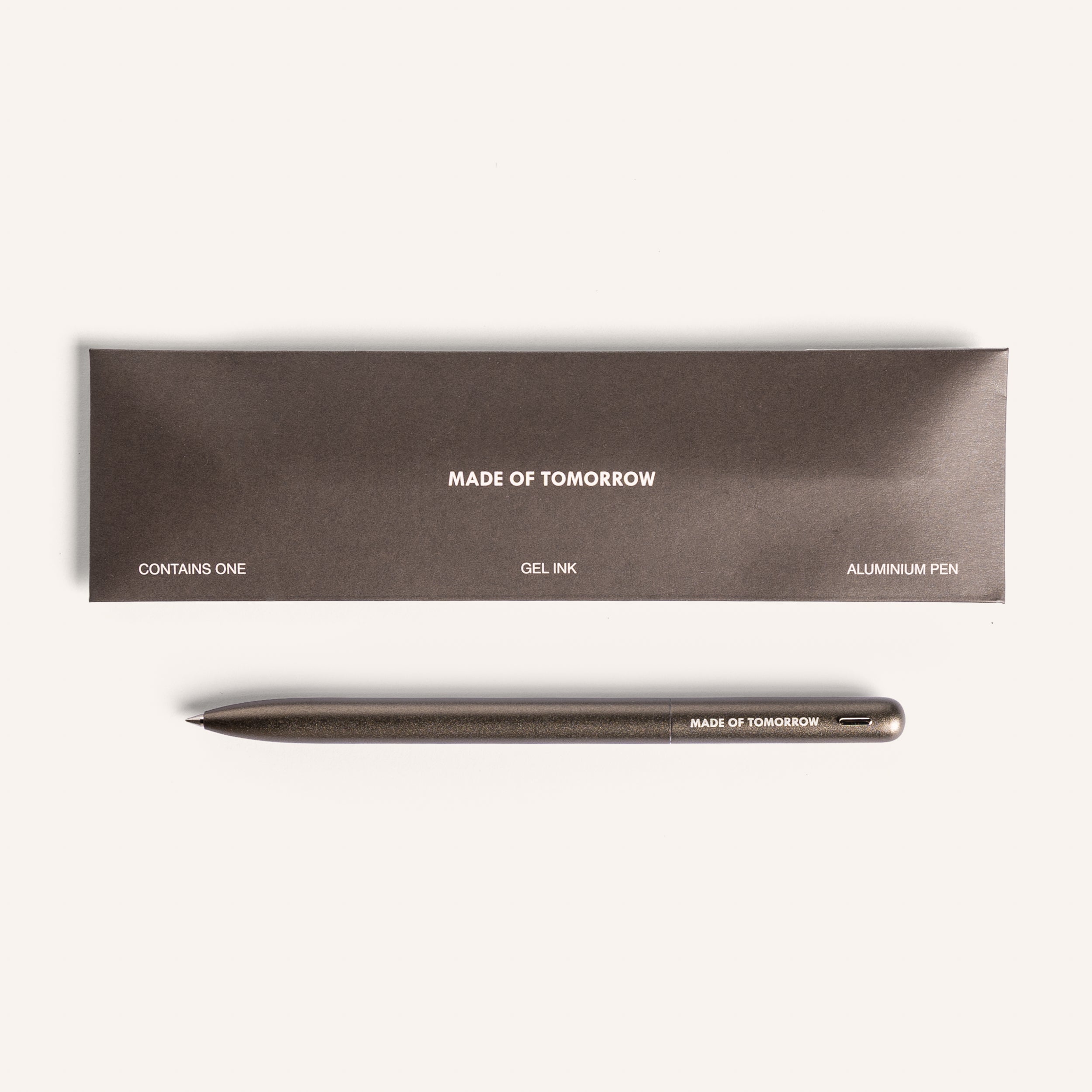 Gel Ink Aluminium Pen