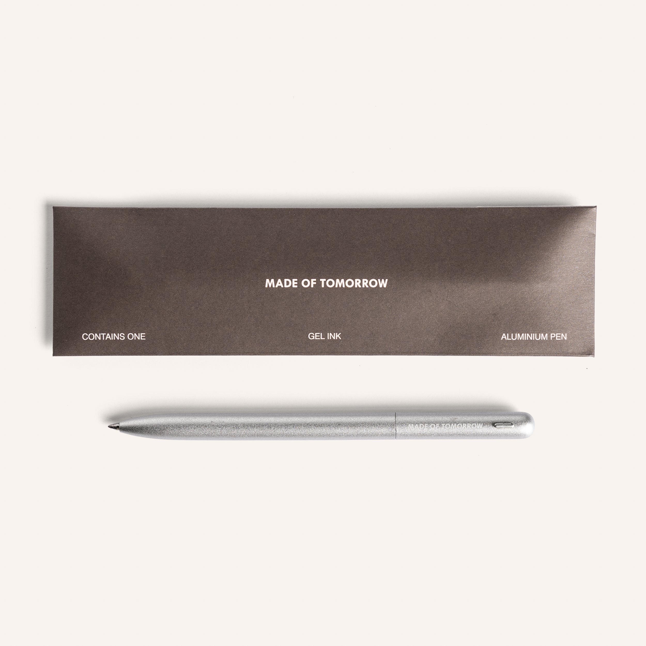 Gel Ink Aluminium Pen