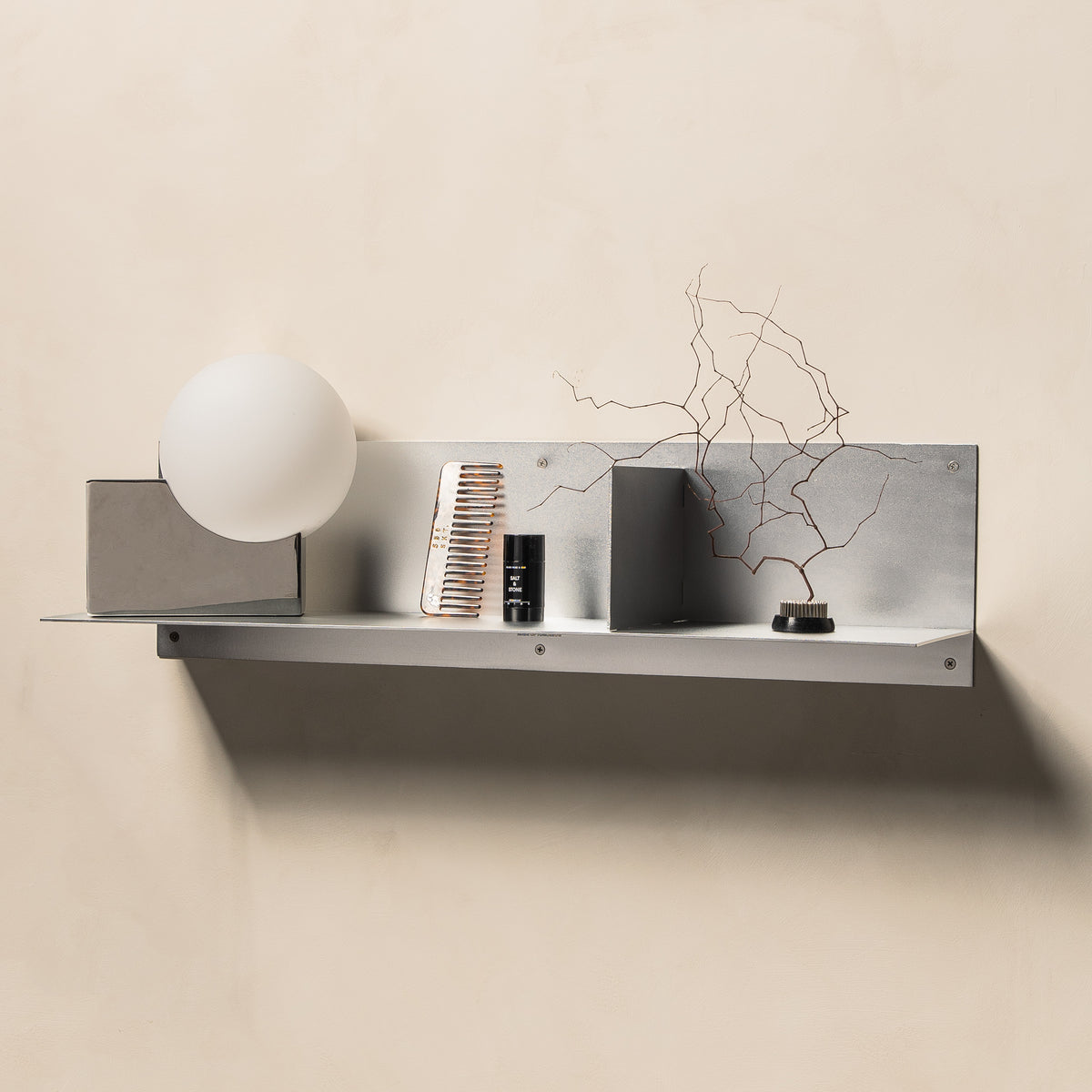 FOLD Layout Shelf 800 — Anodised Aluminium