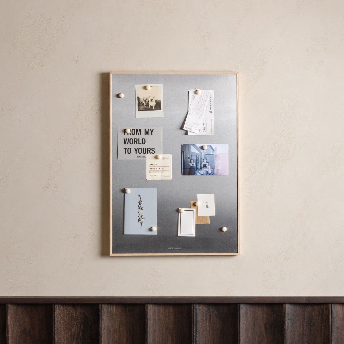 Muse Magnetic Board A2 Oak Frame • Sample Sale — Default Title