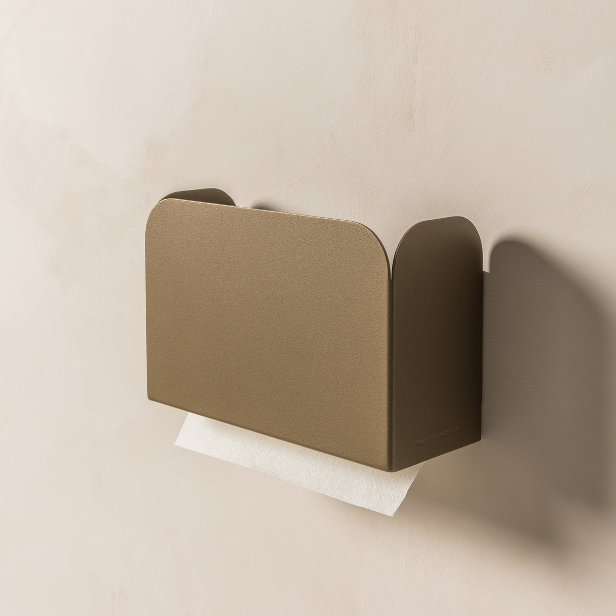 FOLD Paper Towel Dispenser 150 (3.0) Aged Brass • Sample Sale — Default Title