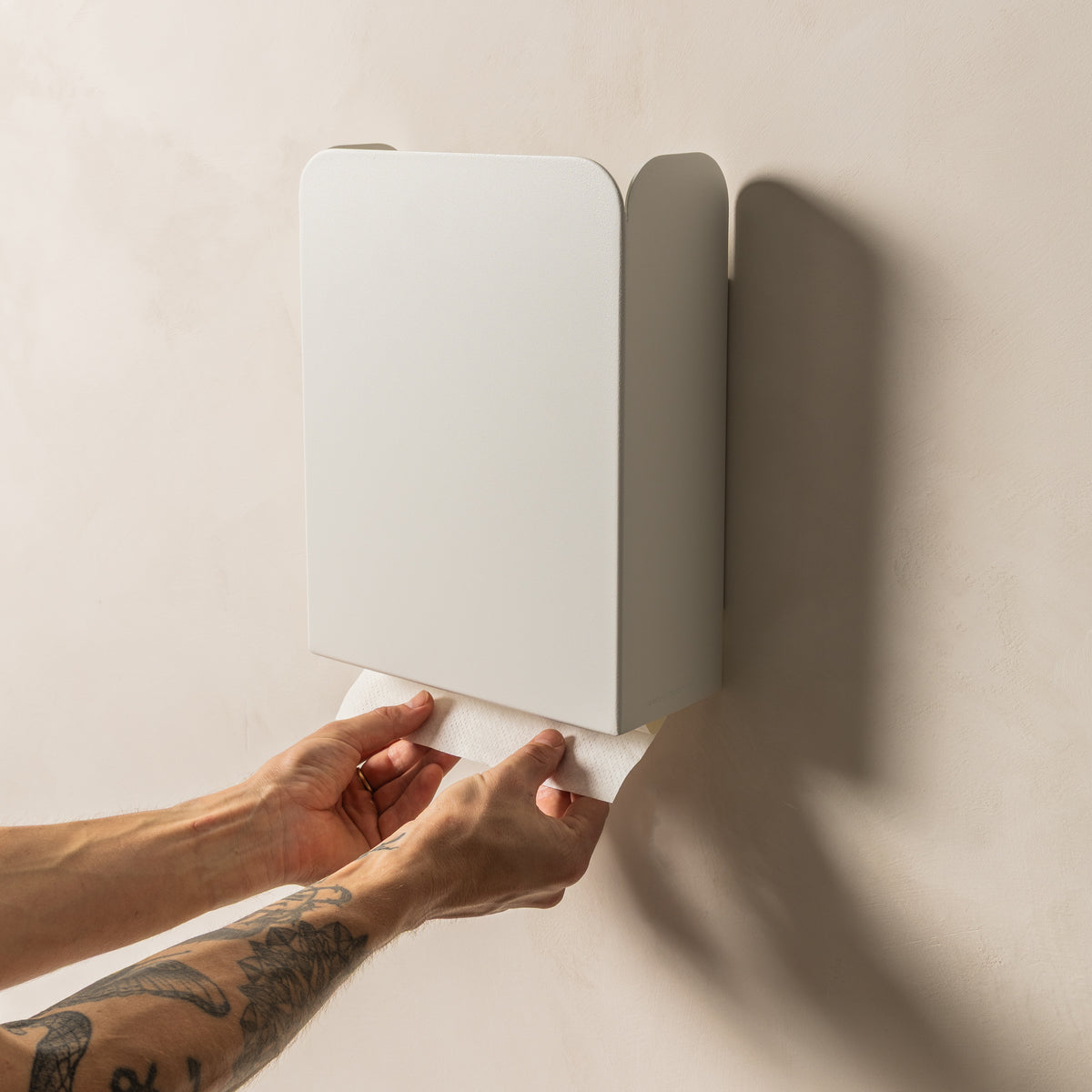 FOLD Paper Towel Dispenser 300 (3.0) White • Sample Sale — Default Title