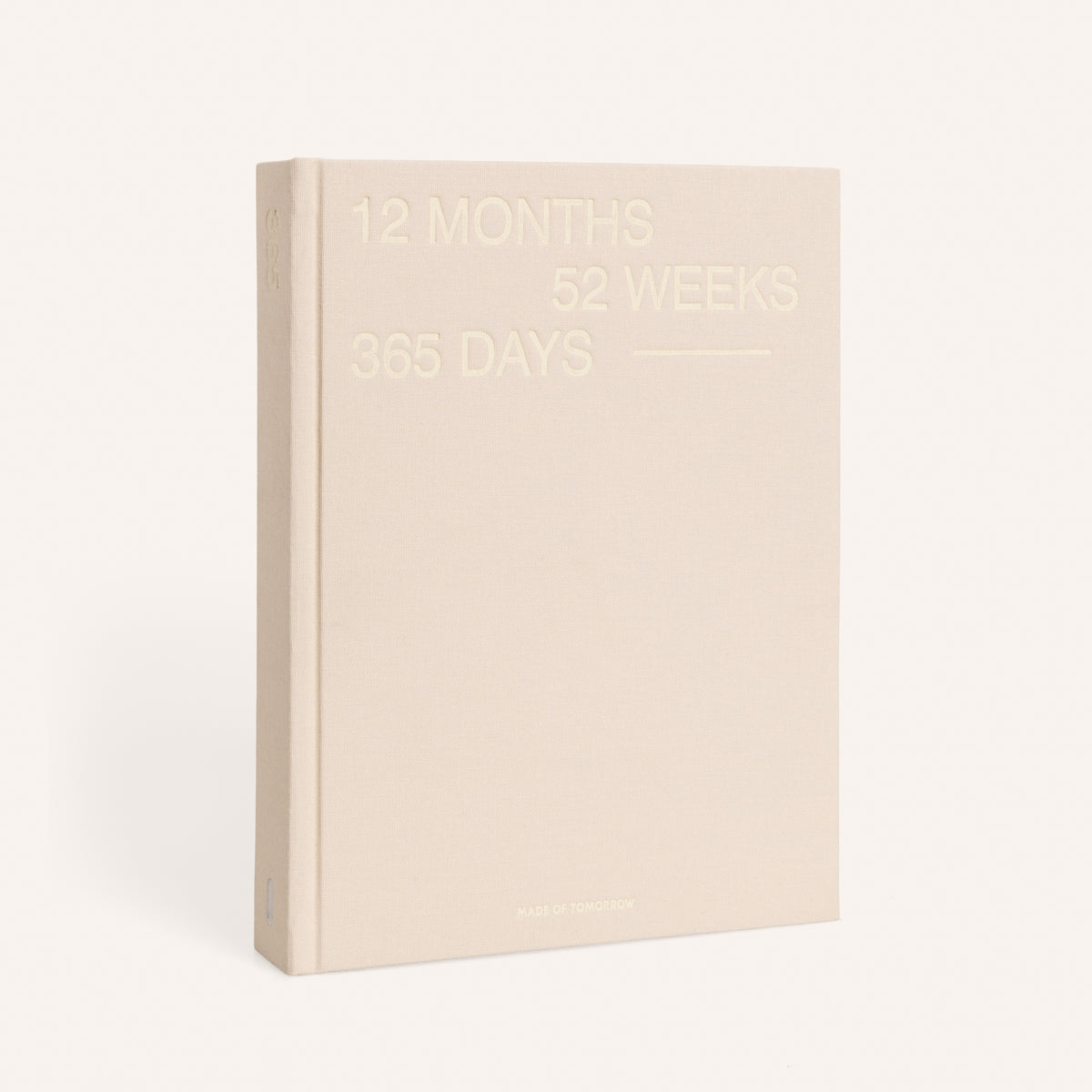 Twelve Monthly Planner - Grand Daily — Cream Glaze