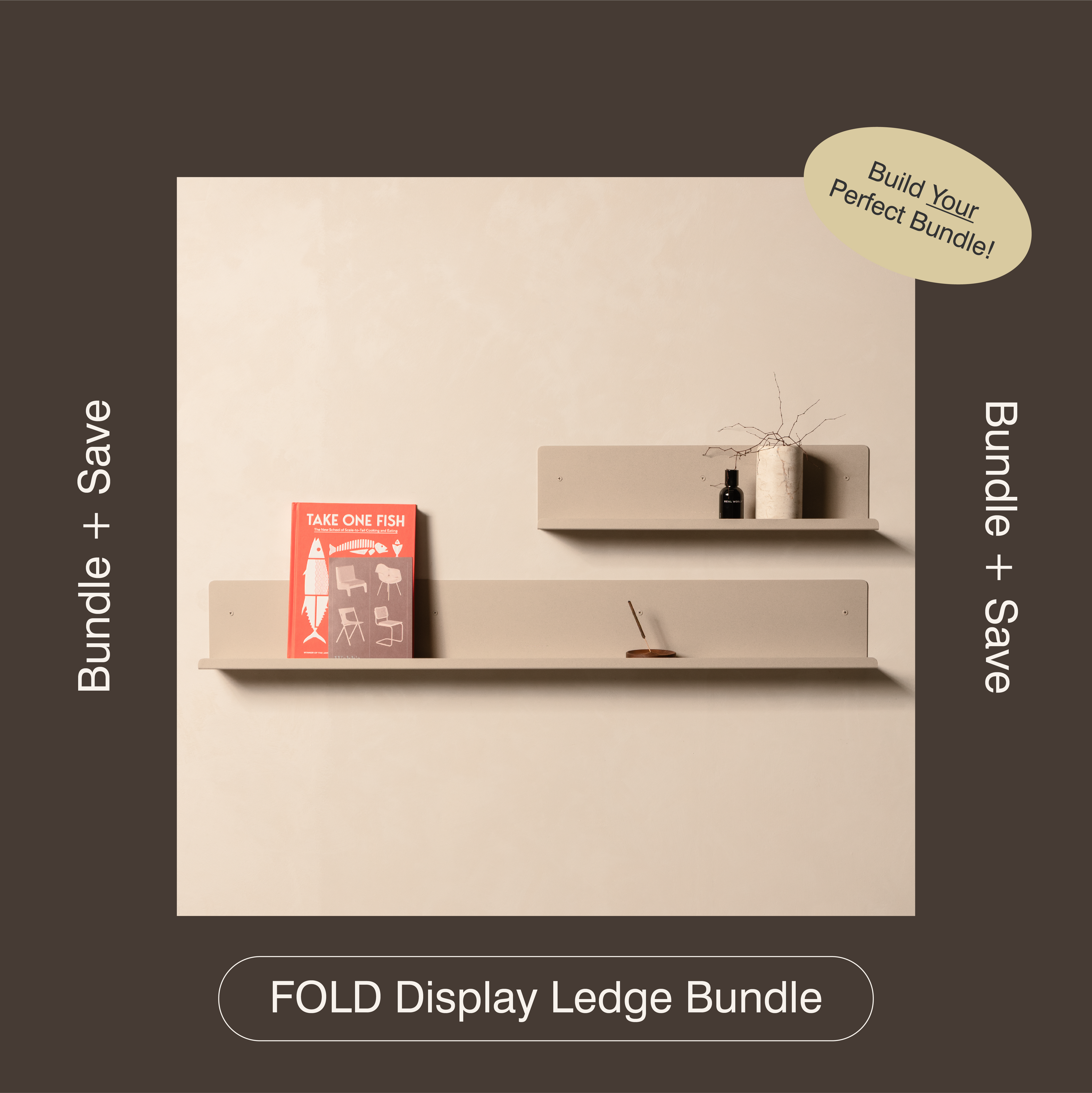 FOLD Display Ledge Bundle