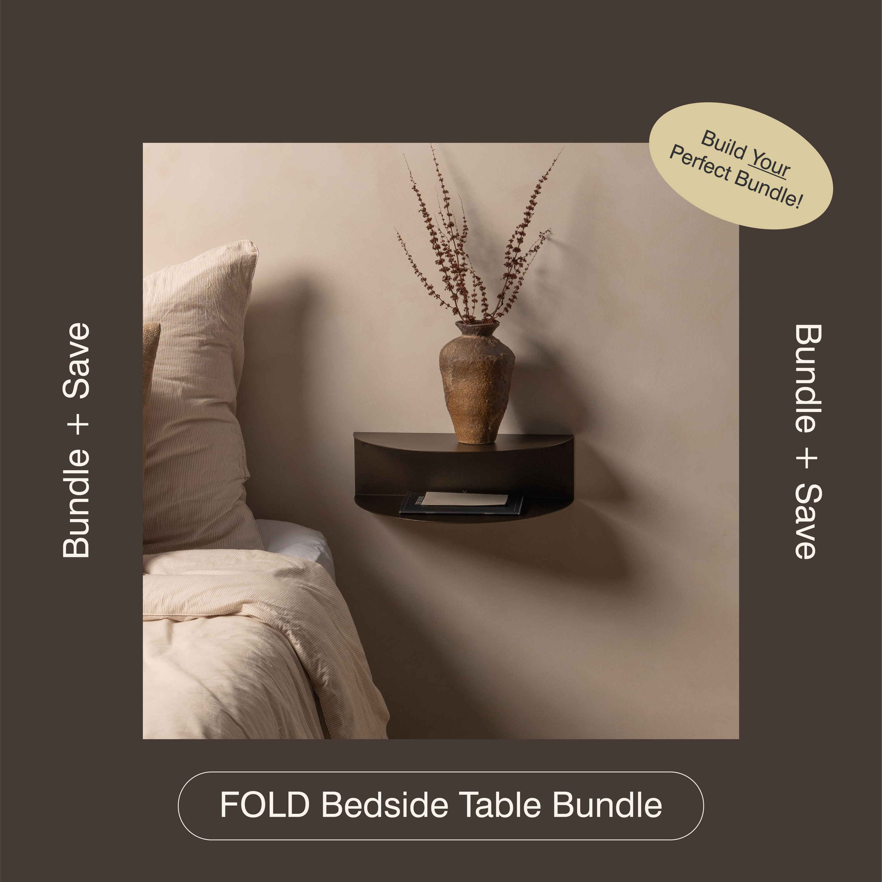 FOLD Bedside Table Bundle