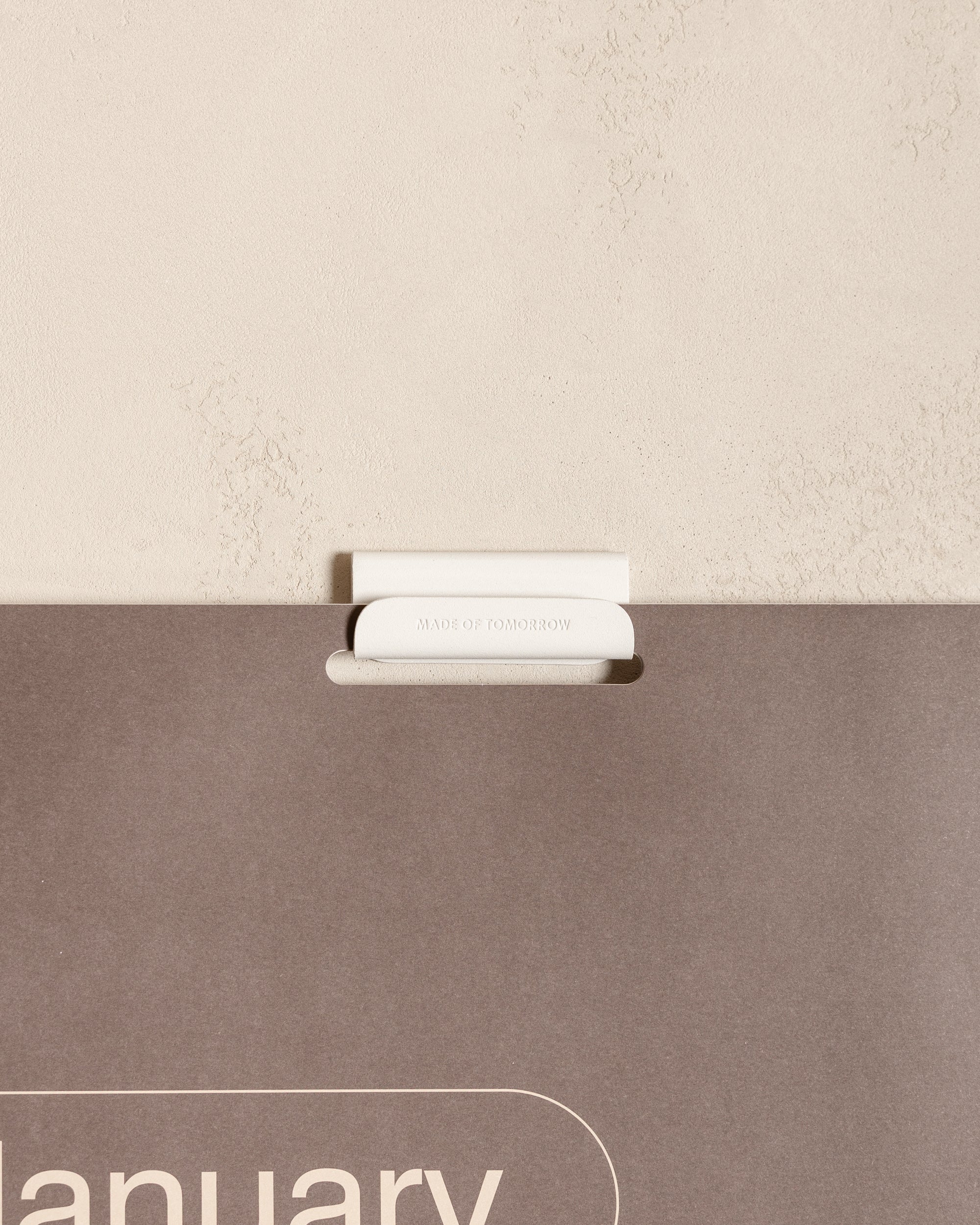 2027 Monthly Calendar with white display hook