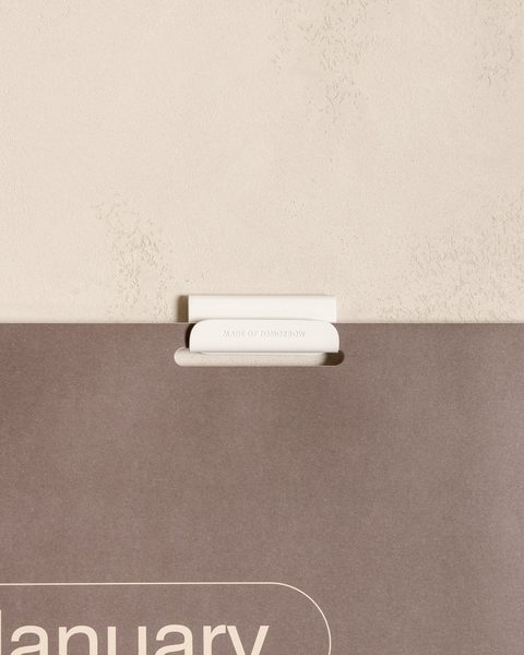 2027 Monthly Calendar with white display hook